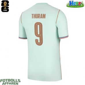 Frankrike Marcus Thuram #9 Bortatröja VM 2026 Kortärmad